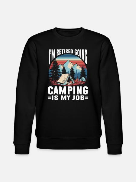 Camping Feu de camp Camper - Sweat bio CHANGER Stanley/Stella Unisexe - noir
