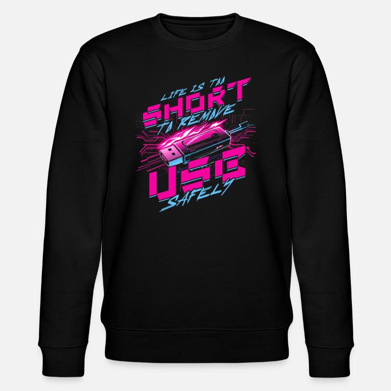 Theoretical Computer Scientist - Stanley/Stella CHANGER Unisex Organic Sweatshirt - black