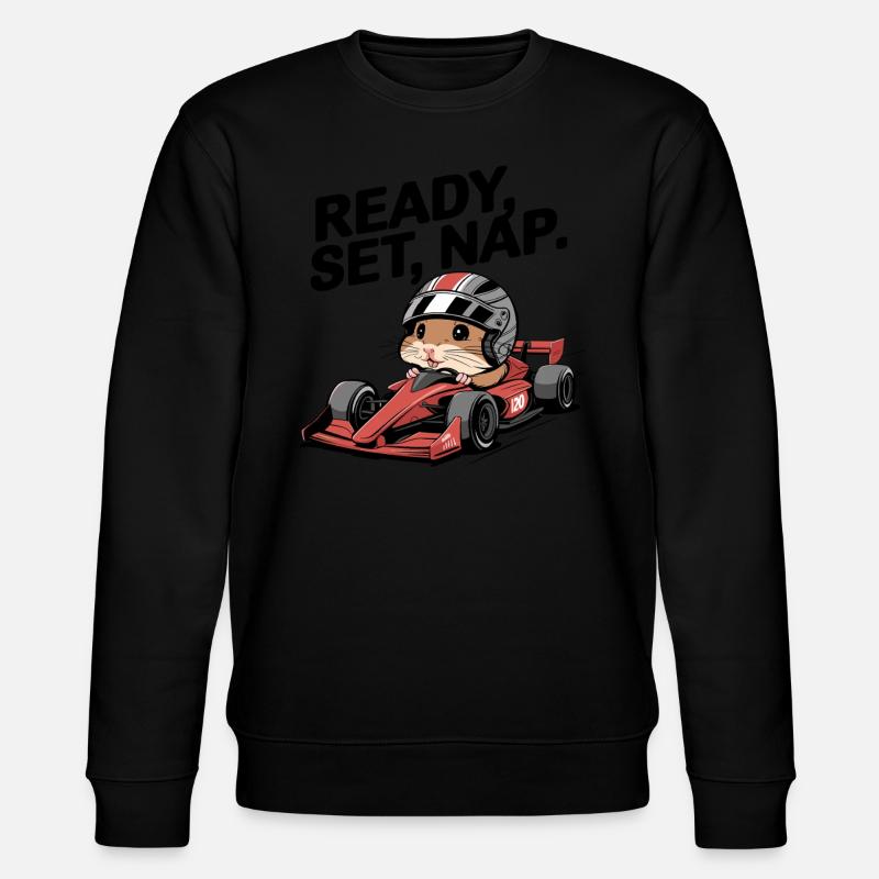 Ready Set Nap Hamster Course - Sweat bio CHANGER Stanley/Stella Unisexe - noir