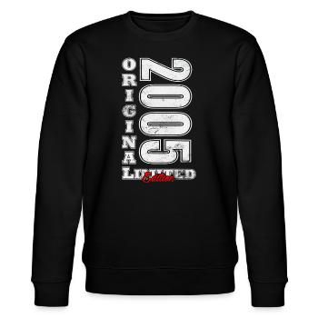 20ème Anniversaire Millésime 2005 Edition Limitée 2005 - Sweat bio CHANGER Stanley/Stella Unisexe - noir - Devant - Nik (191cm) & Marisol (170cm)