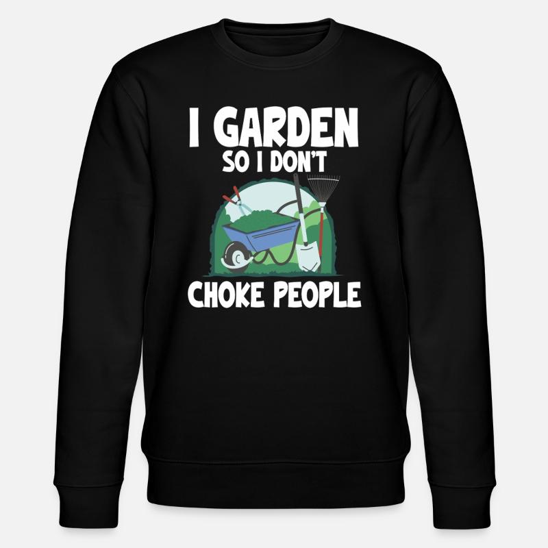 Jardinage Horticulture Jardinier - Sweat bio CHANGER Stanley/Stella Unisexe - noir