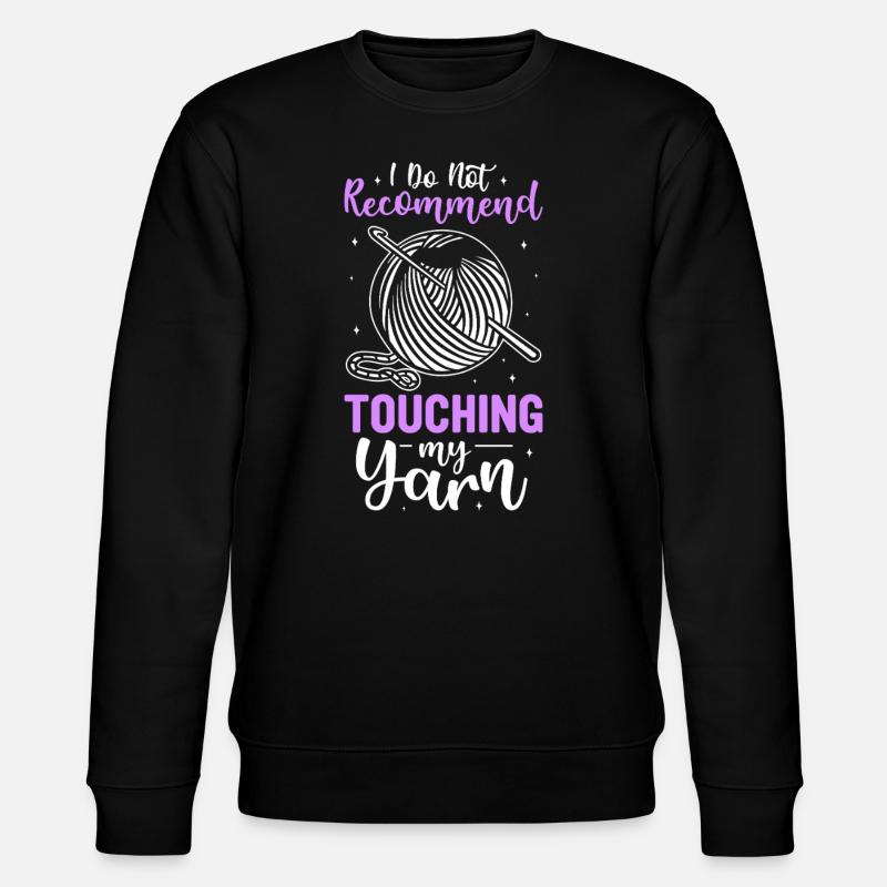 Häkeln - Stanley/Stella Unisex Bio-Sweatshirt CHANGER  - Schwarz