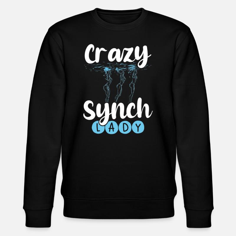 Synchronized Swimming Synchro Swimmers - Stanley/Stella CHANGER Unisex Organic Sweatshirt - black