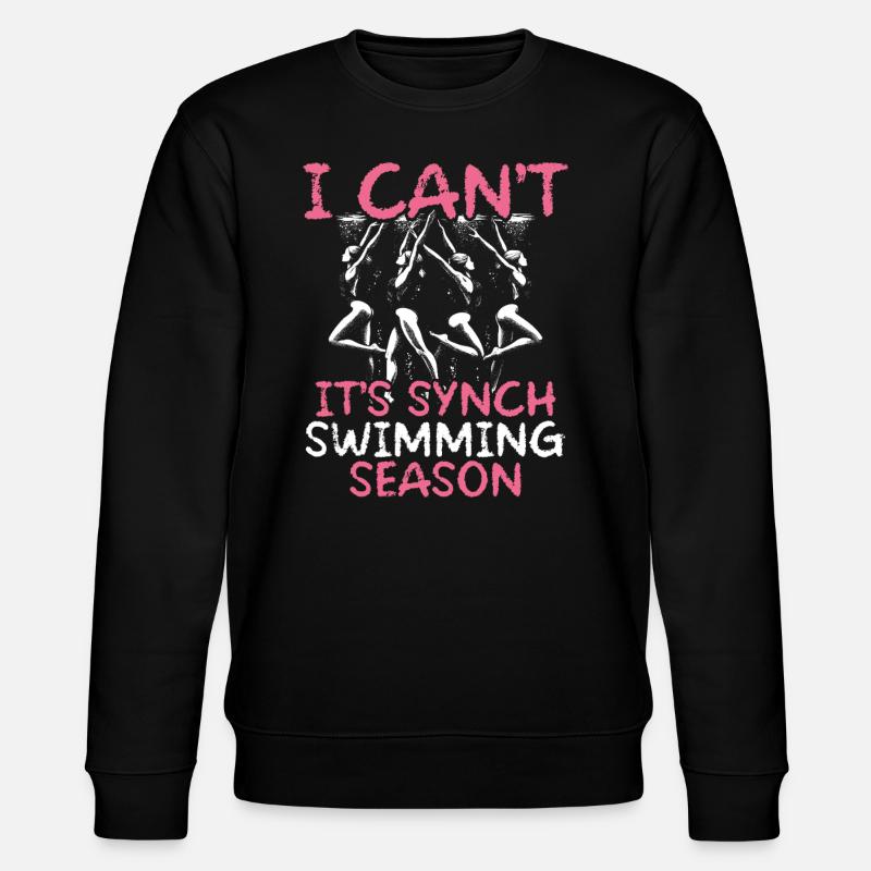Synchronized Swimming Synchro Swimmers - Stanley/Stella CHANGER Unisex Organic Sweatshirt - black