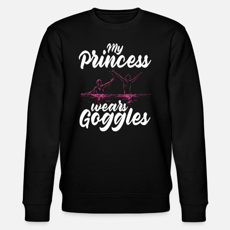 Synchronized Swimming Synchro Swimmers - Stanley/Stella CHANGER Unisex Organic Sweatshirt - black