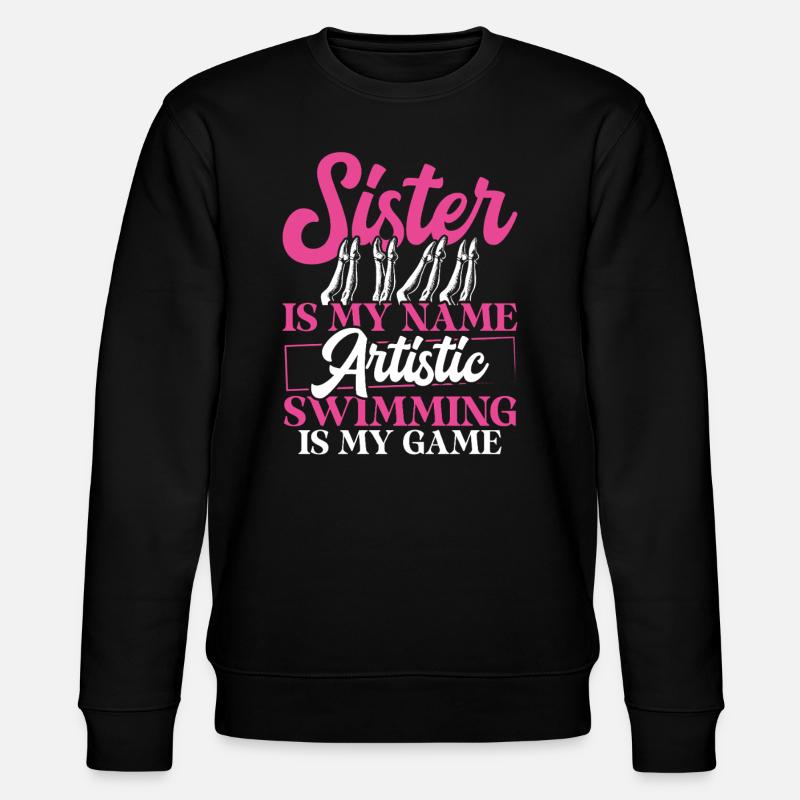 Nageuses synchronisées - Sweat bio CHANGER Stanley/Stella Unisexe - noir