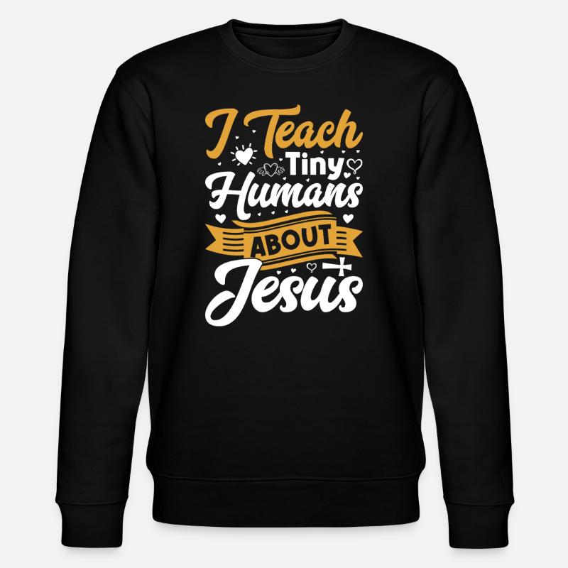 Dieu Jésus Pasteur Chrstian - Sweat bio CHANGER Stanley/Stella Unisexe - noir