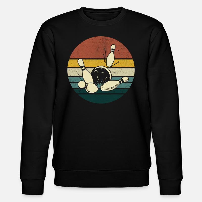 Bowling - Sweat bio CHANGER Stanley/Stella Unisexe - noir
