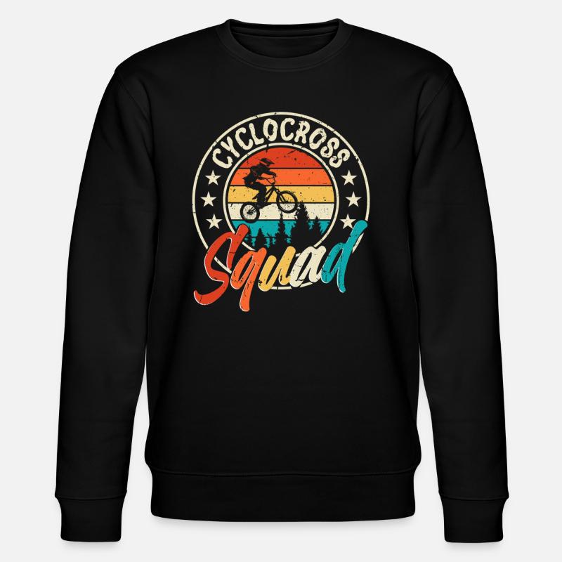 Équipe de cyclo-cross - Sweat bio CHANGER Stanley/Stella Unisexe - noir