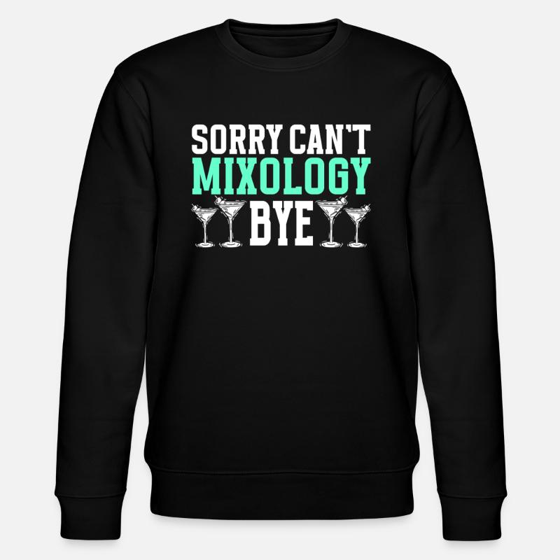 Mixologist Barkeepker Bartender Mixology - Stanley/Stella Unisex Bio-Sweatshirt CHANGER - Schwarz