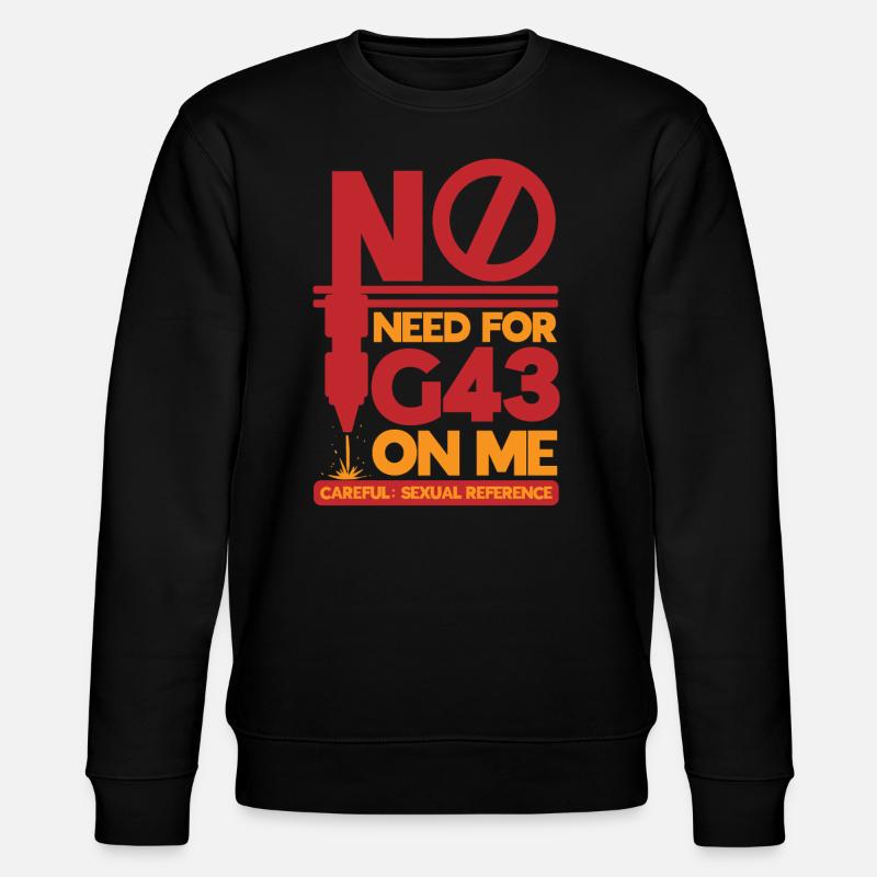 Cutting machine operator - Stanley/Stella CHANGER Unisex Organic Sweatshirt - black