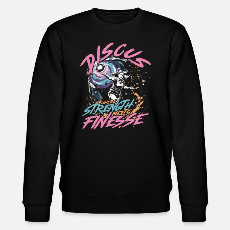 Lancer du disque - Sweat bio CHANGER Stanley/Stella Unisexe - noir