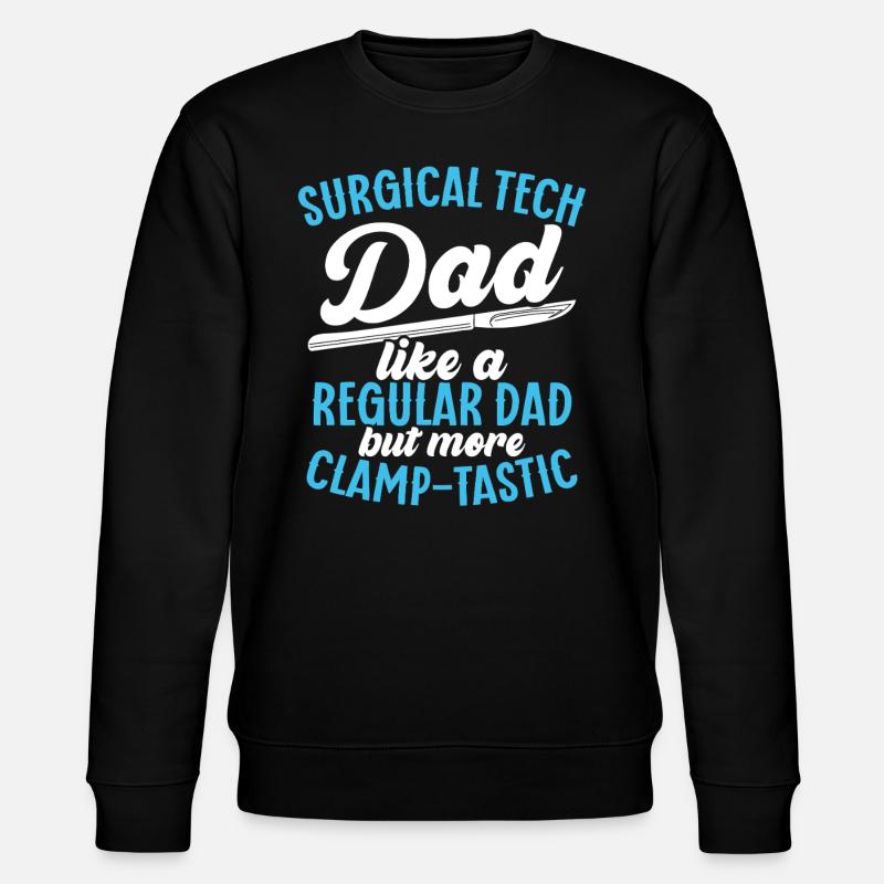 Chirurgischer Techniker Chirurgischer Technologe - Stanley/Stella Unisex Bio-Sweatshirt CHANGER  - Schwarz