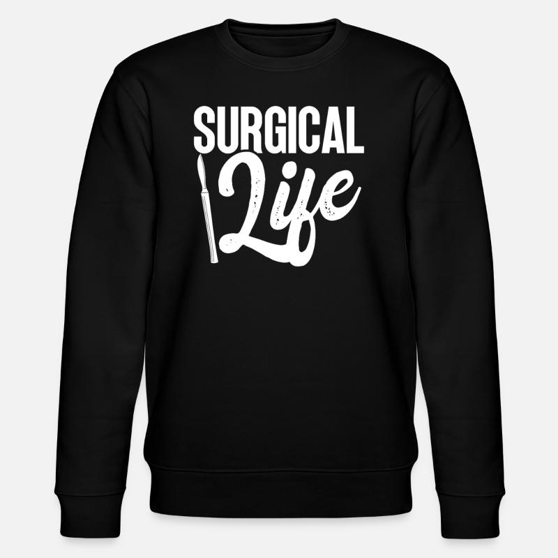 Surgical Technician Surgical Technologist - Stanley/Stella CHANGER Unisex Organic Sweatshirt - black