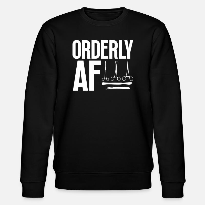 Surgical Technician Surgical Technologist - Stanley/Stella CHANGER Unisex Organic Sweatshirt - black