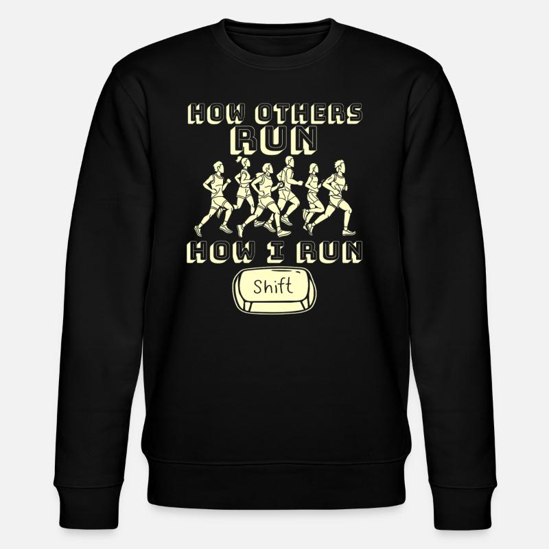 IT Geek, PC Zubehör Speichergeräte Evolution - Stanley/Stella Unisex Bio-Sweatshirt CHANGER  - Schwarz