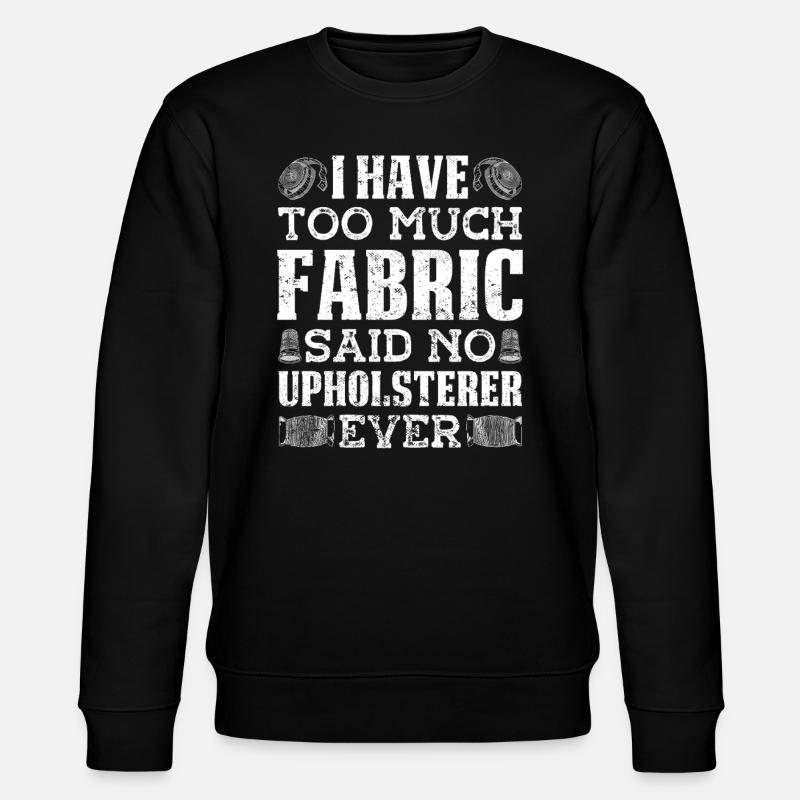 Restauratorin Polstermöbel - Stanley/Stella Unisex Bio-Sweatshirt CHANGER - Schwarz