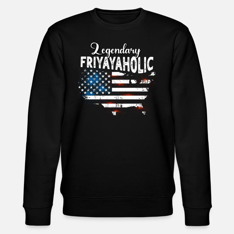 Friyayaholic États-Unis - Sweat bio CHANGER Stanley/Stella Unisexe - noir