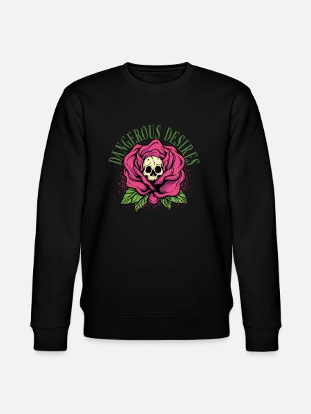 Dark Romance Desires - Stanley/Stella Unisex Bio-Sweatshirt CHANGER  - Schwarz