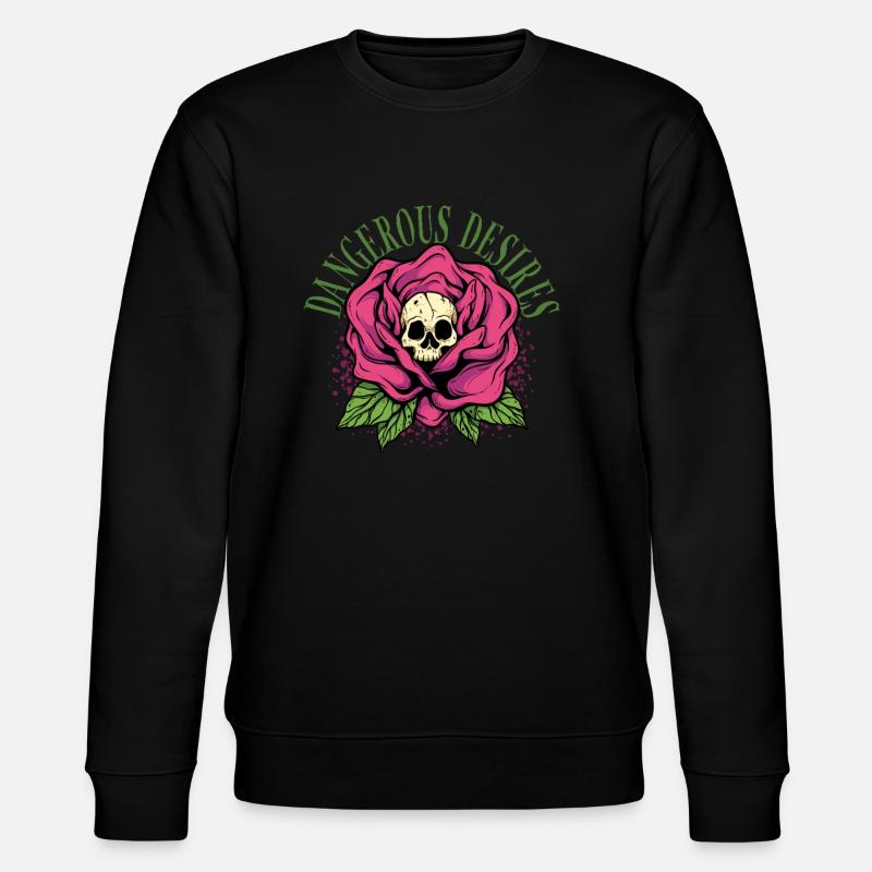 Dark Romance Desires - Stanley/Stella Unisex Bio-Sweatshirt CHANGER  - Schwarz