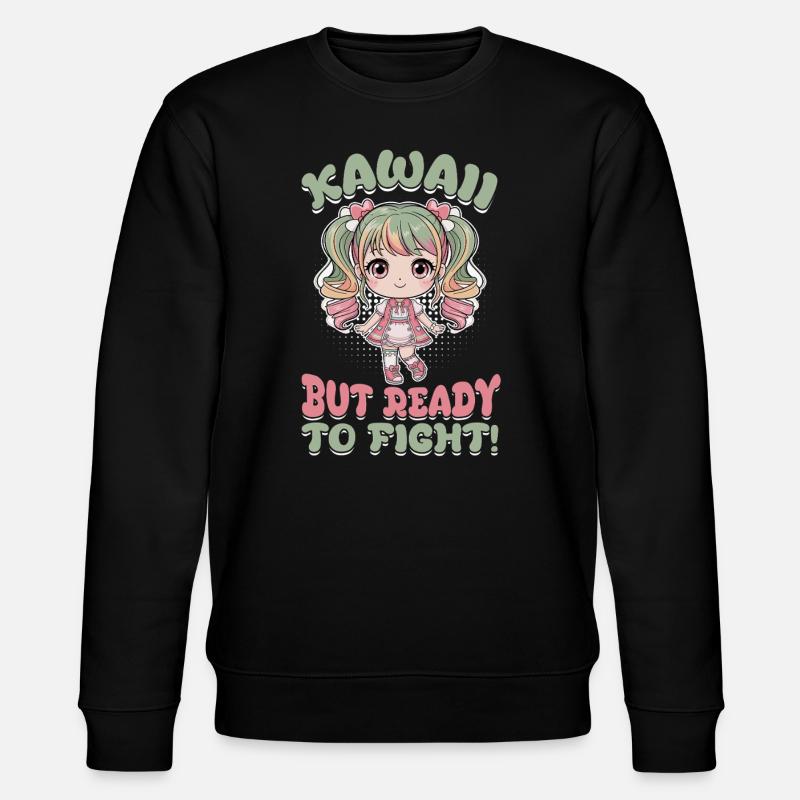 Anime Chibi Kawaii - Sweat bio CHANGER Stanley/Stella Unisexe - noir