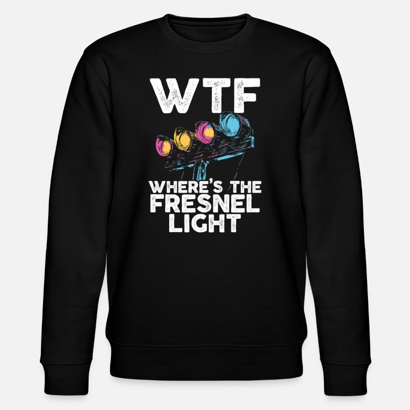Lichttechniker Beleuchtungstechniker Lichttechnik - Stanley/Stella Unisex Bio-Sweatshirt CHANGER  - Schwarz