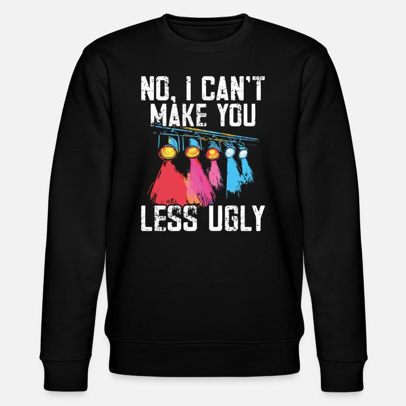 Lichttechniker Beleuchtungstechniker Lichttechnik - Stanley/Stella Unisex Bio-Sweatshirt CHANGER  - Schwarz
