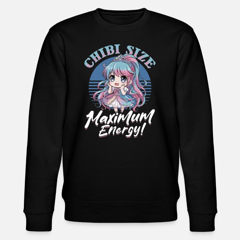 Anime Chibi Kawaii - Sweat bio CHANGER Stanley/Stella Unisexe - noir
