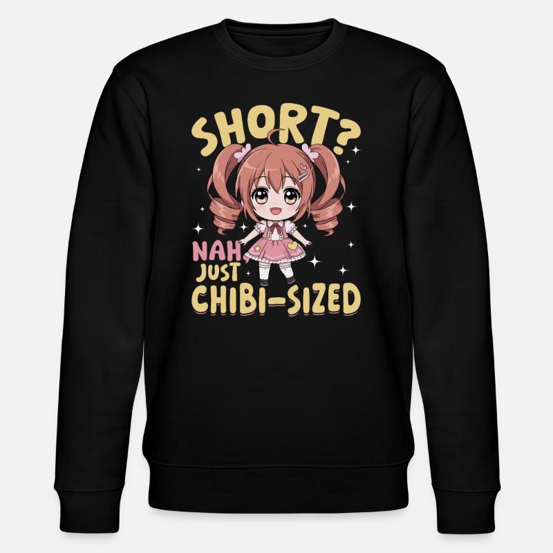 Anime Chibi Kawaii - Sweat bio CHANGER Stanley/Stella Unisexe - noir