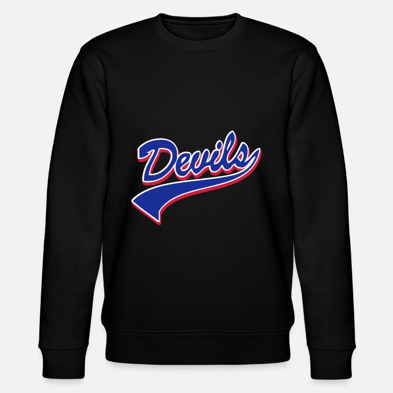 Devils Script Original - Stanley/Stella CHANGER Unisex Organic Sweatshirt - black