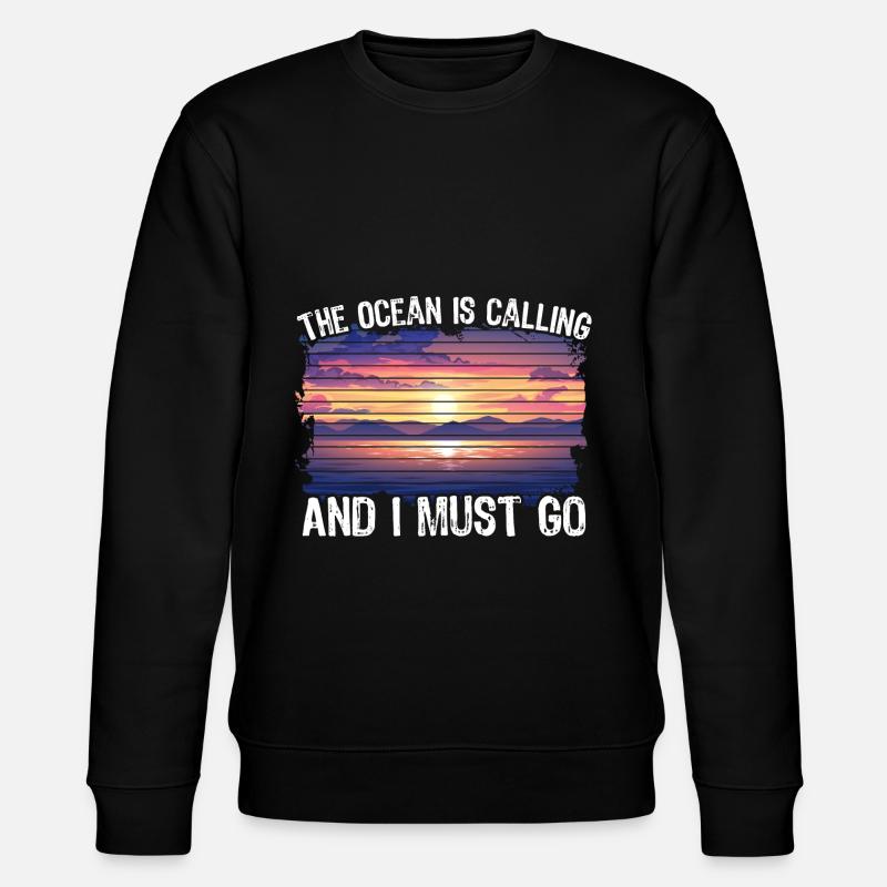 Océan Abnoe Plongée Océan Requin - Sweat bio CHANGER Stanley/Stella Unisexe - noir