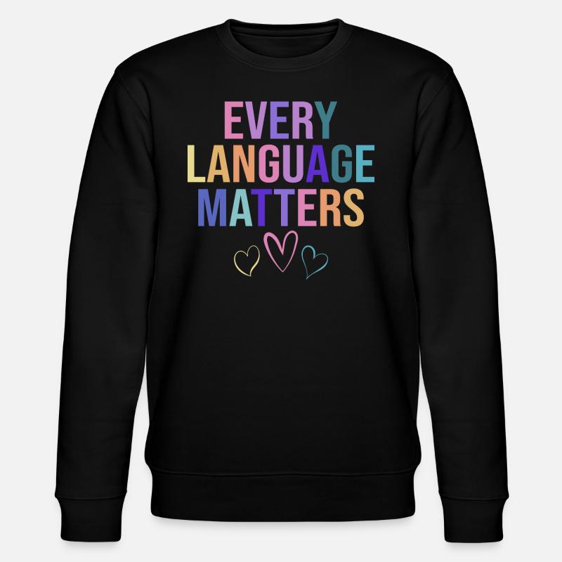 Éducation Bilingue Humour Enseignant - Sweat bio CHANGER Stanley/Stella Unisexe - noir