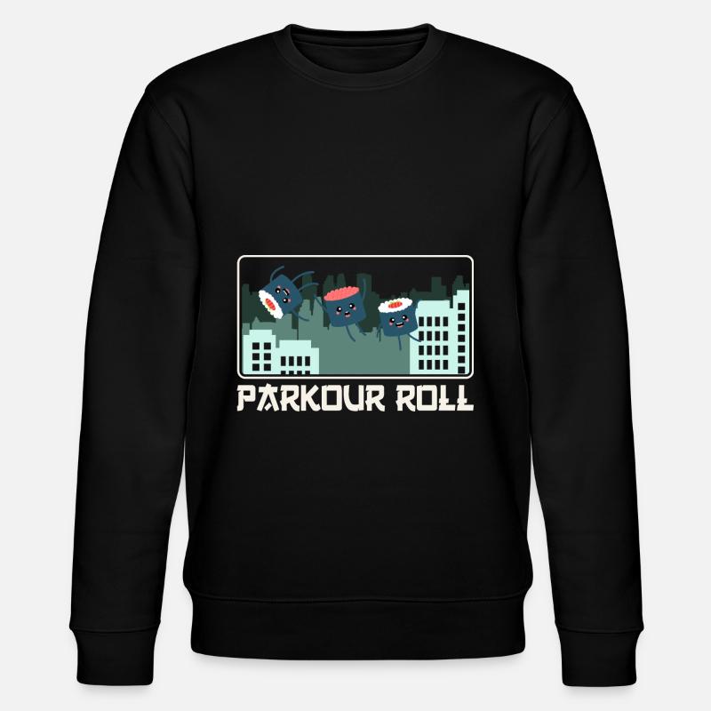 Parkour Freerunning Traceur - Stanley/Stella Unisex Bio-Sweatshirt CHANGER  - Schwarz
