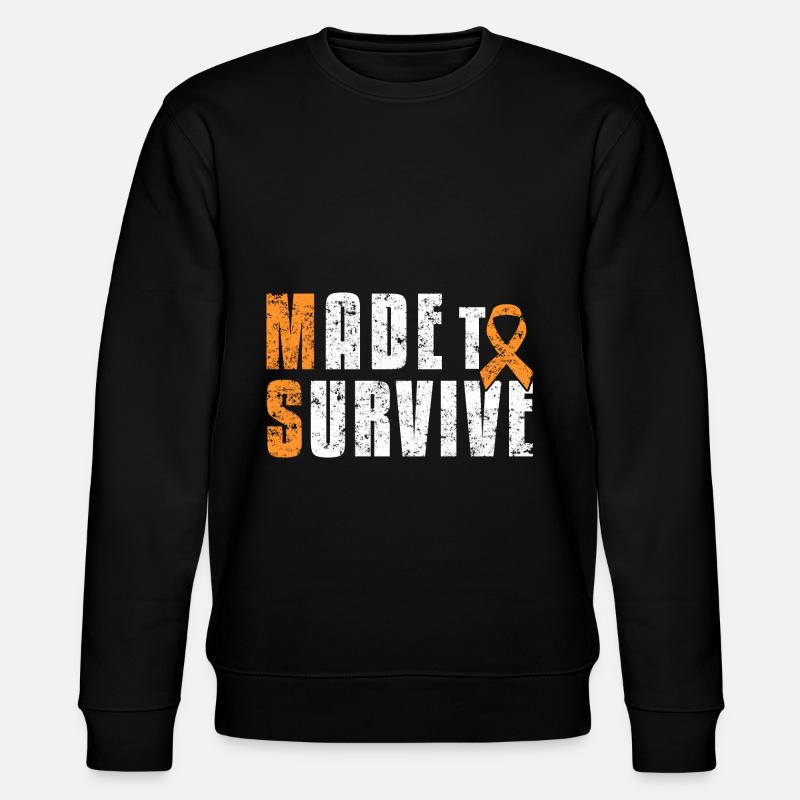 Made to Survive - Stanley/Stella Unisex Bio-Sweatshirt CHANGER  - Schwarz