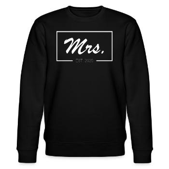 Mme EST 2025 - Pour les nouvelles épouses - Sweat bio CHANGER Stanley/Stella Unisexe - noir - Devant - Nik (191cm) & Marisol (170cm)