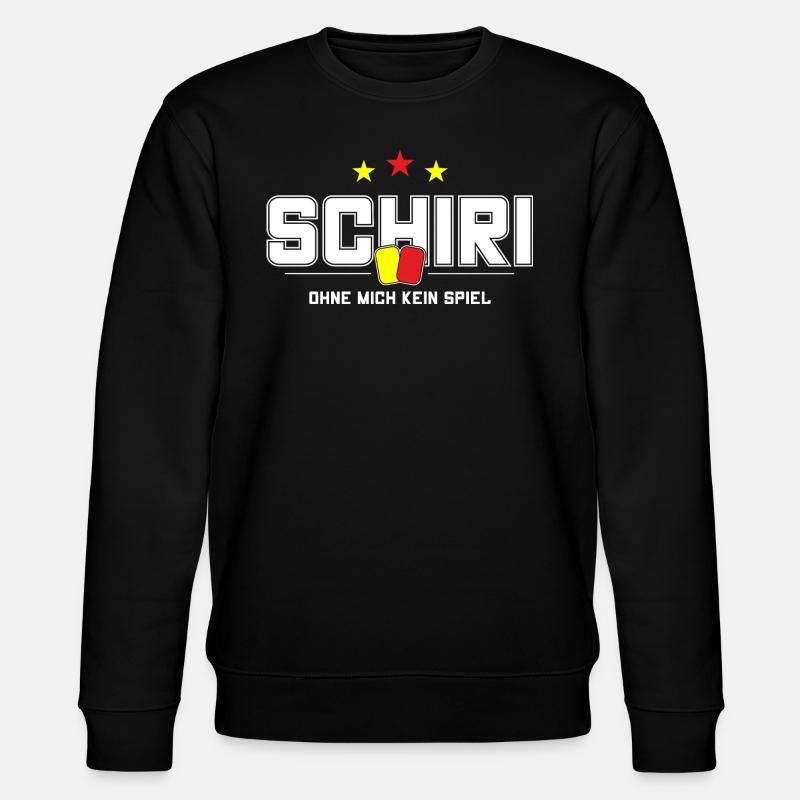 Schiri - Stanley/Stella Unisex Bio-Sweatshirt CHANGER  - Schwarz