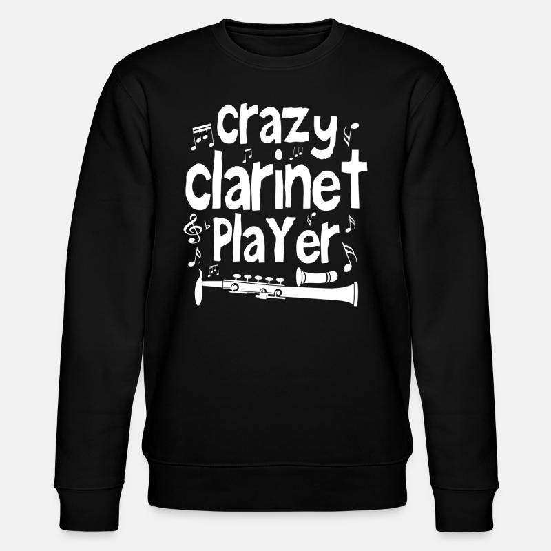 Crazy clarinet player - Sweat bio CHANGER Stanley/Stella Unisexe - noir