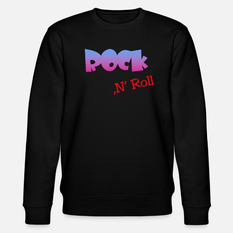 Rock n Roll - Stanley/Stella Unisex Bio-Sweatshirt CHANGER - Schwarz