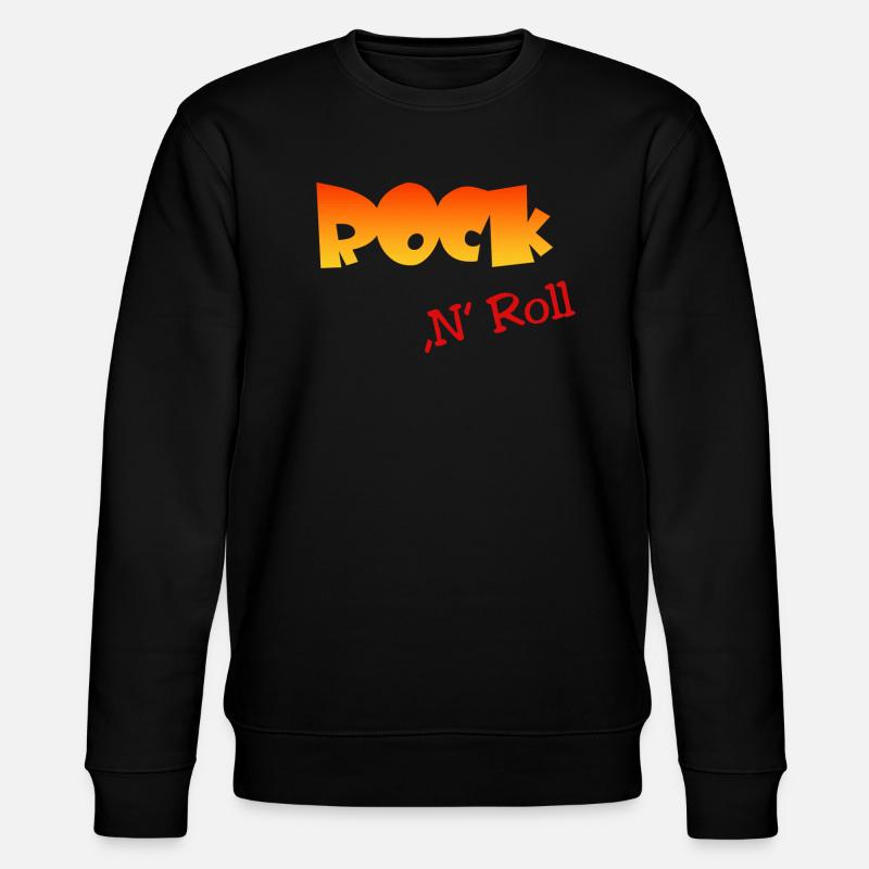 Rock n Roll - Stanley/Stella Unisex Bio-Sweatshirt CHANGER  - Schwarz