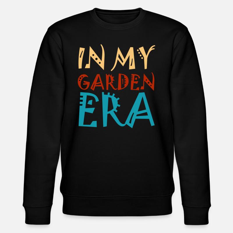 In meiner Gartenära - Stanley/Stella Unisex Bio-Sweatshirt CHANGER - Schwarz