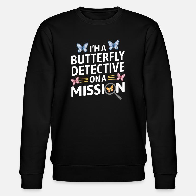 papillons papillons collectionneur d’insectes Entomologie - Sweat bio CHANGER Stanley/Stella Unisexe - noir