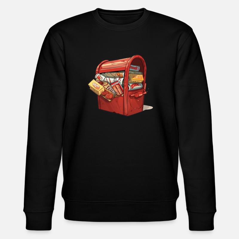 Spam Informatikwitz - Stanley/Stella Unisex Bio-Sweatshirt CHANGER  - Schwarz