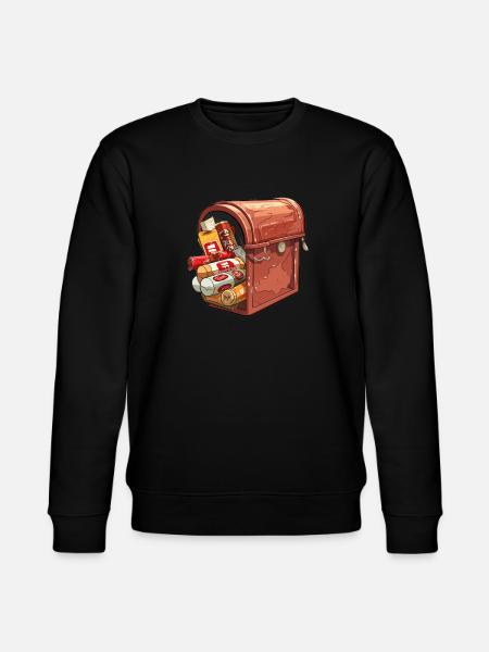 Spam computer joke - Stanley/Stella CHANGER Unisex Organic Sweatshirt - black