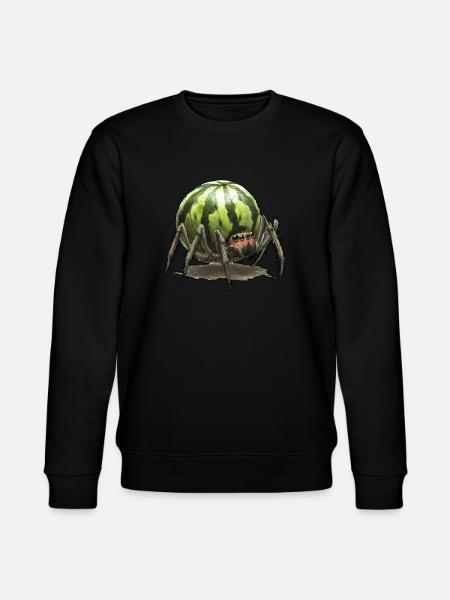 Melone Spinne - Stanley/Stella Unisex Bio-Sweatshirt CHANGER - Schwarz