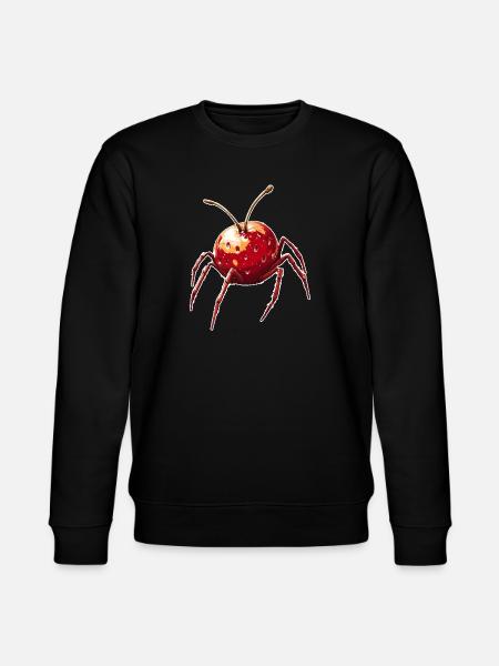 Cherry Spider Cherry Spider - Stanley/Stella CHANGER Unisex Organic Sweatshirt - black