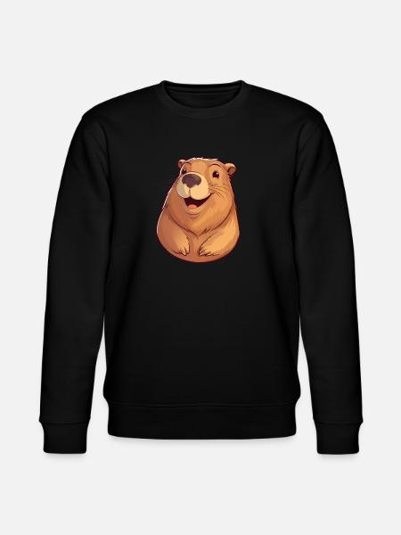 Capibara - Stanley/Stella CHANGER Unisex Organic Sweatshirt - black
