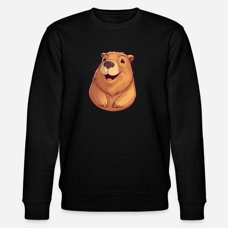 Capibara - Sweat bio CHANGER Stanley/Stella Unisexe - noir