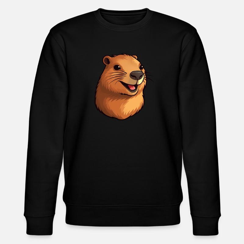 Capibara - Sweat bio CHANGER Stanley/Stella Unisexe - noir