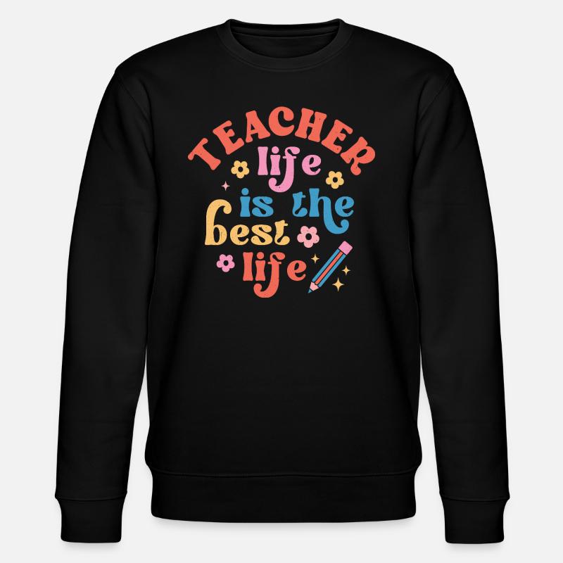Lehrer - Stanley/Stella Unisex Bio-Sweatshirt CHANGER  - Schwarz