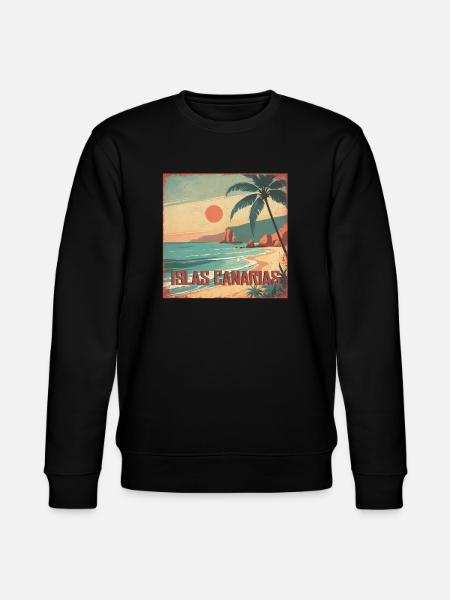 Islas Canarias - Stanley/Stella CHANGER Unisex Organic Sweatshirt - black